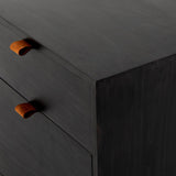 Trey Modular Filing Credenza Black Wash Poplar - Grove Collective