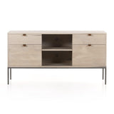 Trey Modular Filing Credenza Dove Poplar - Grove Collective