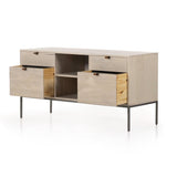 Trey Modular Filing Credenza Dove Poplar - Grove Collective