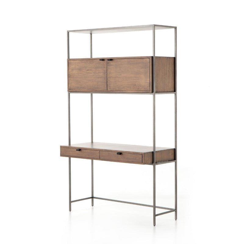 Trey Modular Wall Desk Auburn Poplar - Grove Collective