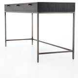 Trey Modular Writing Desk Black Wash Poplar - Grove Collective