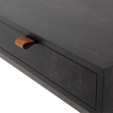 Trey Modular Writing Desk Black Wash Poplar - Grove Collective