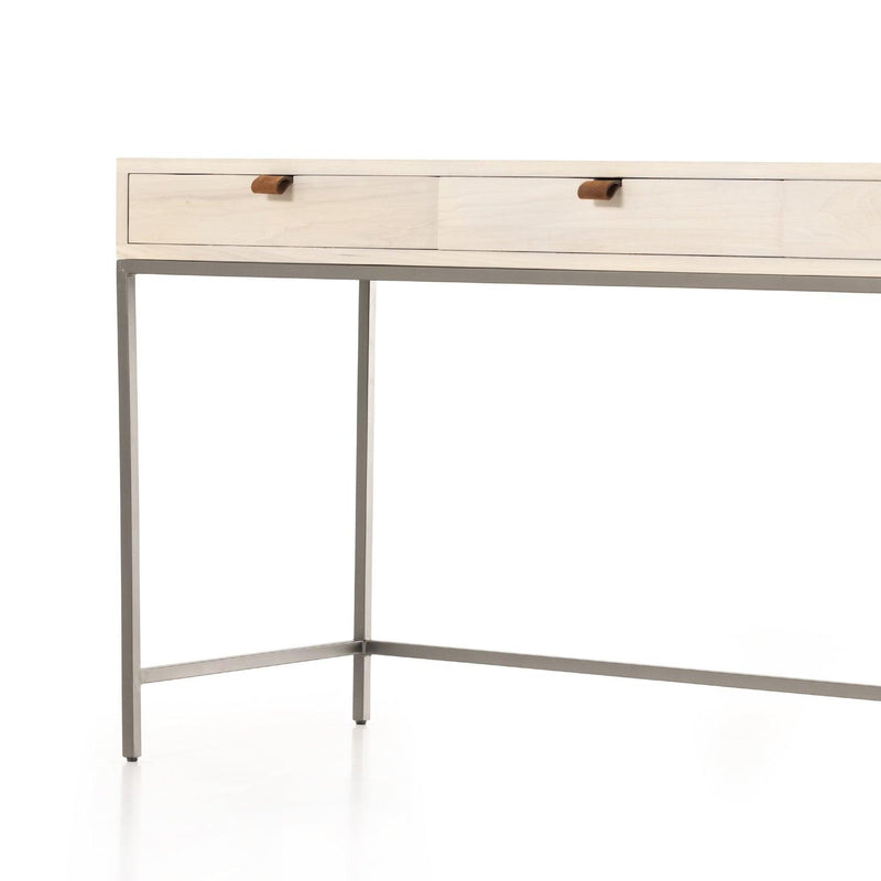 Trey Modular Writing Desk Dove Poplar - Grove Collective