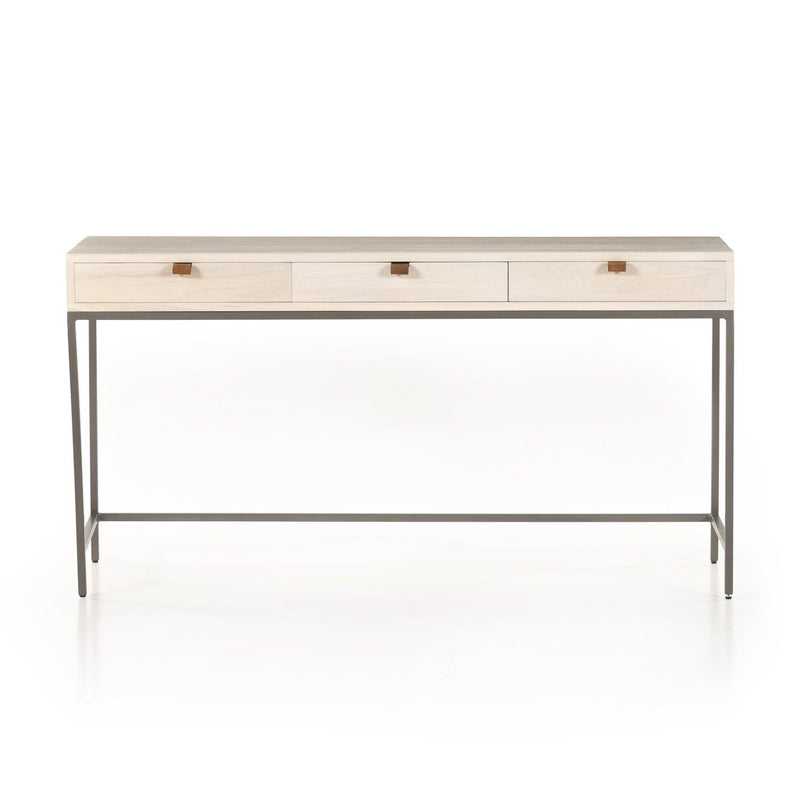 Trey Modular Writing Desk Dove Poplar - Grove Collective