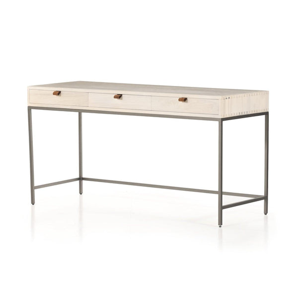 Trey Modular Writing Desk Dove Poplar - Grove Collective