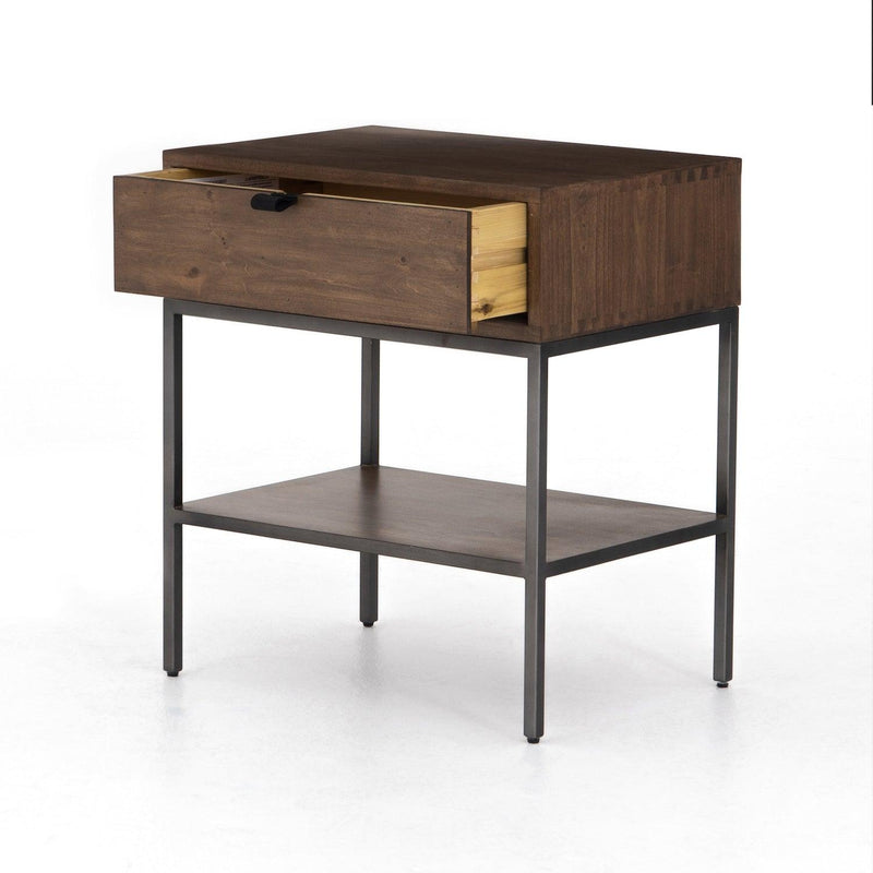 Trey Nightstand Auburn Poplar - Grove Collective