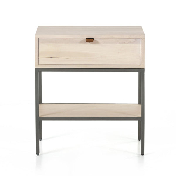 Trey Nightstand Dove Poplar - Grove Collective