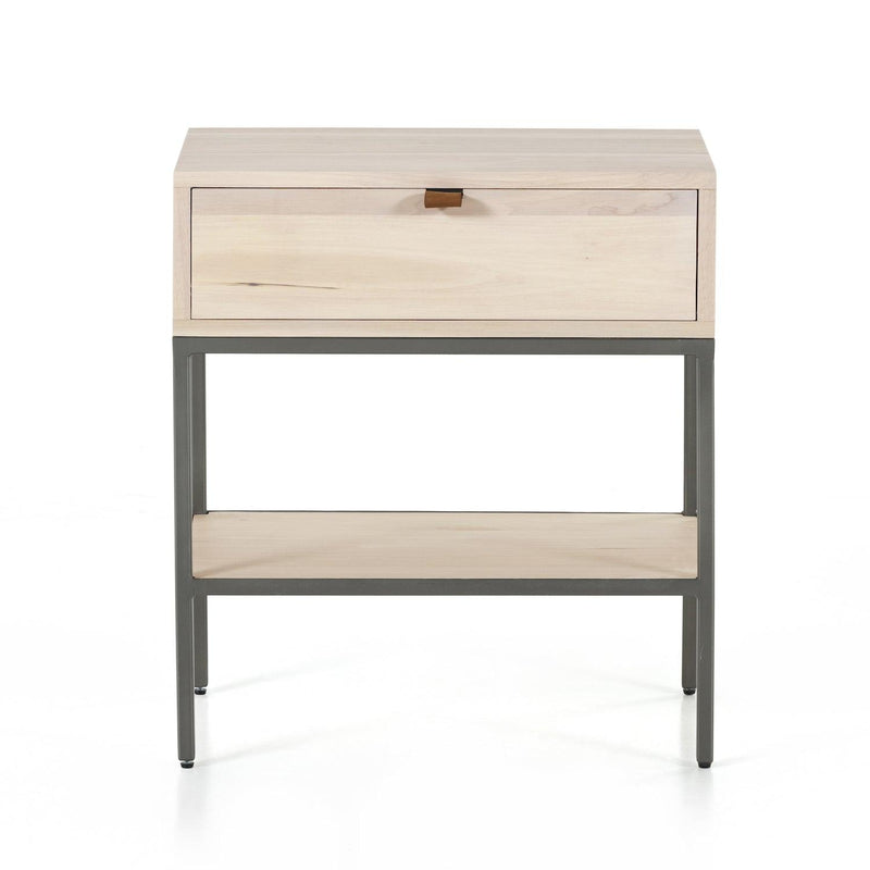 Trey Nightstand Dove Poplar - Grove Collective