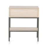 Trey Nightstand Dove Poplar - Grove Collective