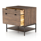 Trey Oversized Nightstand/Filing Cabinet Auburn Poplar - Grove Collective