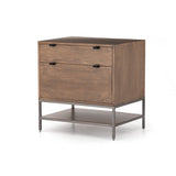 Trey Oversized Nightstand/Filing Cabinet Auburn Poplar - Grove Collective