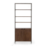 Trey Wide Bookcase Auburn Poplar - Grove Collective