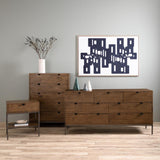 Trey 5 Drawer Chest Auburn Poplar - Grove Collective