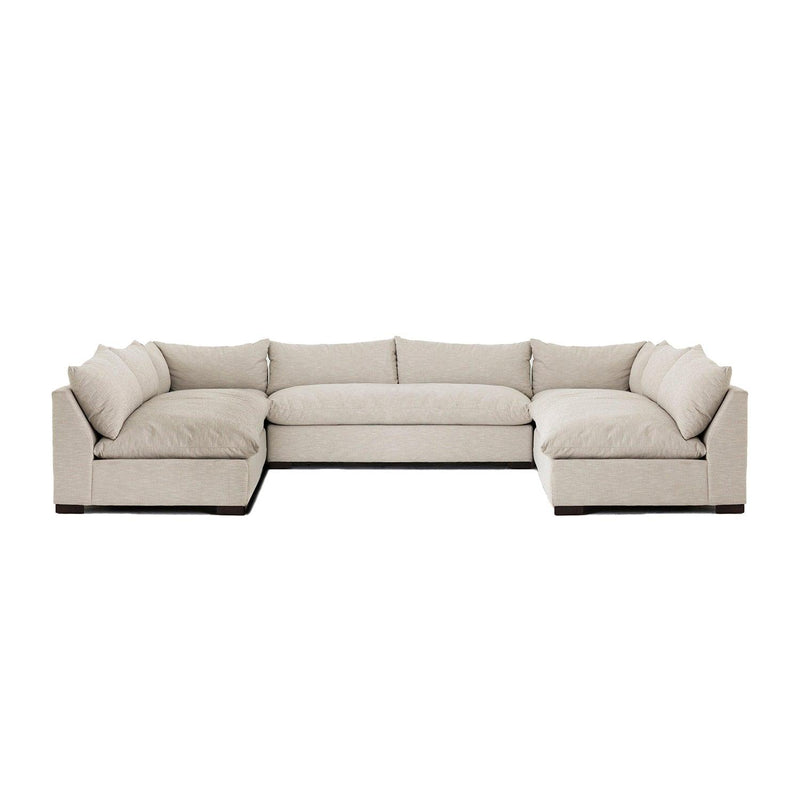 Grant 5-Piece Sectional - performance fabric - Grove Collective