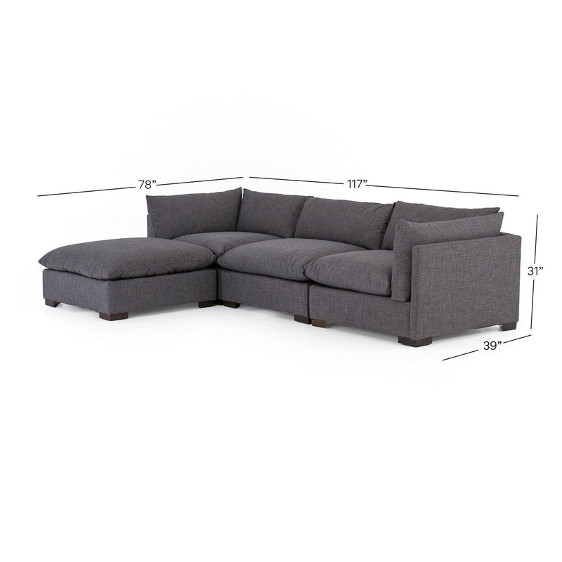 Westwood 3-Piece Sectional 117' - Grove Collective