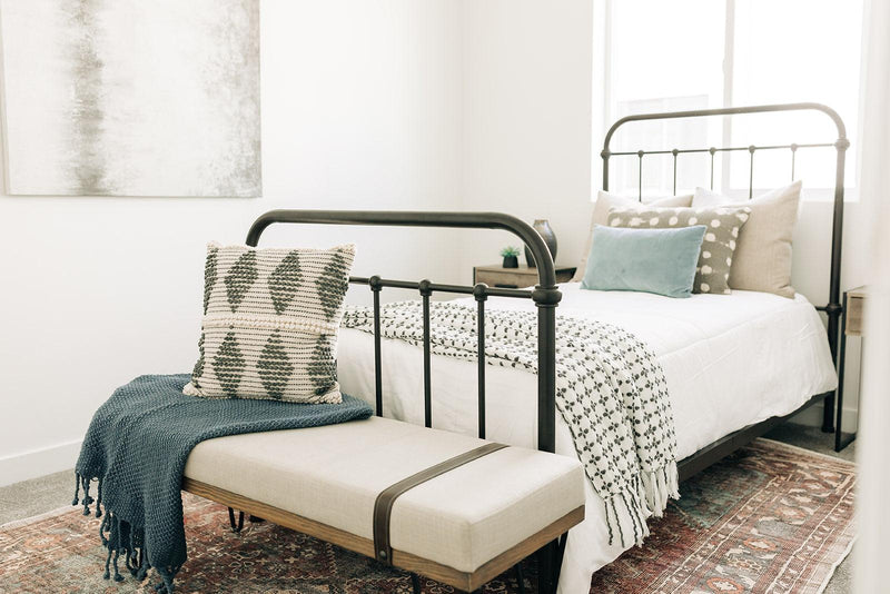 Livingston Metal Bed - Grove Collective