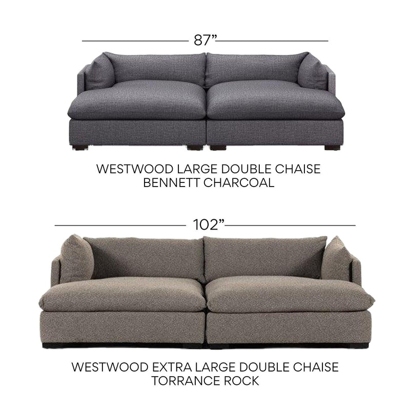 Westwood Double Chaise Sectional - Grove Collective