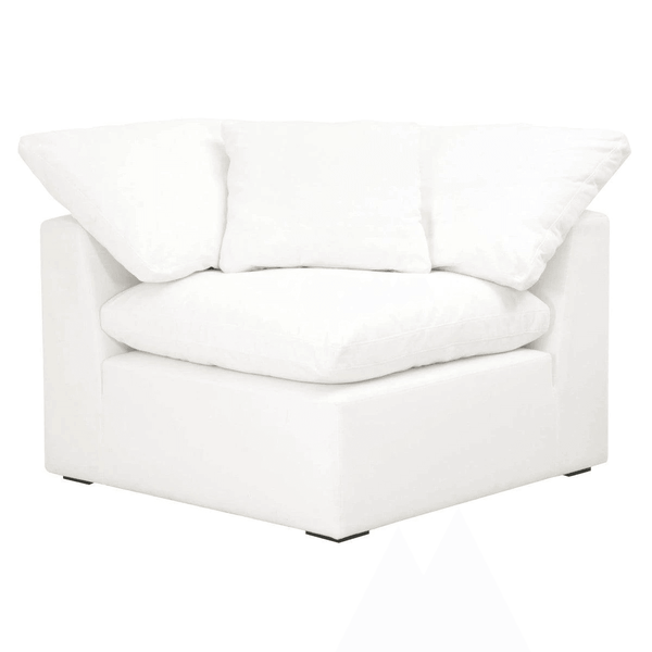 Sky Modular Sectional White Corner Chair - Grove Collective