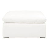 Sky Modular Sectional White Ottoman - Grove Collective