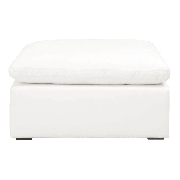 Sky Modular Sectional White Ottoman - Grove Collective