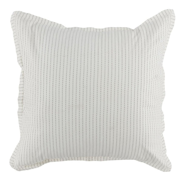 Karina Ivory Gray Bedding - Grove Collective